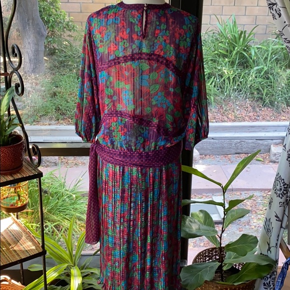 Vintage 1980s Diane Freis skirt set - Picture 6 of 7